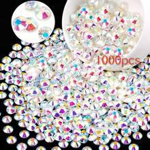 500pcs/1000pcs Resin DIY Jelly Flat Back Mini Round Rhinestones, Decorative Gems For Phone Cases, Cups, Shoes, Boots, Clothing, Handmade DIY Idol Fan Support, Name Tags - A - View 11