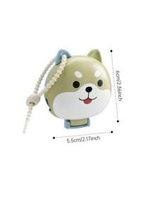 2pcs Cartoon Toothbrush Head Protective Covers, Travel Toothbrush Storage Box, Portable Toothbrush Holder, Toothbrush Protective Cover Protects Toothbrush Head, Portable And Easy To Clean, Prevents Dust And Foreign Matter Contamination, Keeps Toothbrush Clean. Suitable For Home/Travel/Dorm/Camping Toothbrush Protective Clips, Electric Toothbrush Head Protective Box, Home Bathroom Decor, Household Toothbrush Holder - Multicolor - View 9