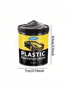 KineShineX Car Plastic Repair Paste Restore Gloss Suitable For Car Door, Dashboard, Steering Wheel, Tire, Leather - Multicolor - View 7