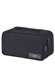 Travel Underwear Storage Bag, Portable Toiletry Bag, Travel Underwear Bra Organizer Bag - Multicolor - View 6