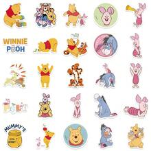 50 buah Stiker Kartun Disney Winnie The Pooh & Piglet, Cocok untuk Dekorasi Koper dan Laptop - 1 Set - View 17
