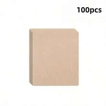 100/50pcs Nude Invisible Breathable Cuttable Non-Woven Fabric Tattoo Cover Stickers, Reusable Anti-Friction Adhesive Patches - Quantity - View 10