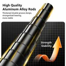 AXNEN 183cm/72in Professional Selfie Stick Stabilizer Tripod, Portable Travel All-In-One Design, Extendable Aluminum Alloy Extra Long Pole, Cold Shoe Mount, 360° Rotating Phone Holder, Wireless Remote, Suitable For IOS And Android Phones Selfie, Video Recording, Live Streaming - Black and White - View 7