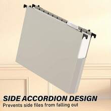 Heavy-Duty Hanging File Folder, 2-Inch Expansion, Reinforced Polypropylene Material, Multiple Colors Available, Suitable For Holidays, Medical Records, School Archives, Office Organization, Perfectly Fits Paper Size - A - View 7