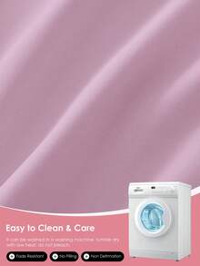 HONEYMOON 1pc Soft Comfortable Solid Color Fitted Sheet, Bed Cover Protector, Lightweight Breathable, 9.84 Inch/25cm Deep Pocket, Machine Washable, Fits All Bed Sizes, Suitable For Dorms And Guest Rooms (Pillowcase Not Included), Back To School Dorm Essentials, Bedding, Purple - Lilac Purple - View 5