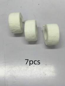 7 Rolls Self-Adhesive Bandage, Breathable Sports Tape, Self-Adhesive Sports Bandage (White) - White - View 8