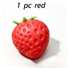 Fun Strawberry Large Squishy Soft Toy, Multi-Item Fidget Toy Pack, Christmas Thanksgiving Birthday Party Gift, Slow Rebound Soft Toy (Random Color) - Multicolor - View 8