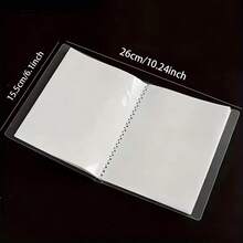 Large Capacity Notebook Organizer. Includes Washi Tape, Photo Stickers, Cards, Receipts, Invoices, Sticky Notes, And A Scrapbook. Slice-And-Place Pocket-Style Document Organizer Suitable For Classrooms, Homes, Offices, And Travel. - Transparent - View 7