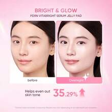 SKINTIFIC PDRN Vitabright Serum Jelly Pad | Pad Toner Pelembap Pencerah Instan 5 Menit untuk Kilau Alami - Hydrating - View 9