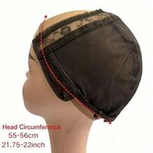 Wig Cap, Used For Making Lace Wigs, Adjustable Drawstring Mesh Cap, Equipped With Adjustable Silicone Non-Slip Elastic Wig Band, Braided Cap Band With Drawstring, Used For Making 4X4 Lace Front Wigs - View 5