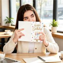 دعوات DIY، بطاقات تهنئة، ملاحظات شكر، لوازم مكتبية، مناسبة للزفاف وأعياد الميلاد والحفلات - مشاهدة 4
