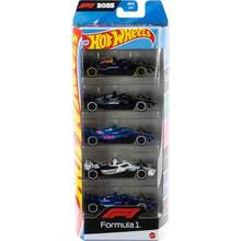 Mattel Hot Wheels Formula 1 2025 5 Paket, Set Mainan Mobil Balap Die-Cast Skala 1:64, Oracle Red Bull, Mercedes-AMG, BWT Alpine, MoneyGram Haas dan Atlassian Williams Racing Toys, Koleksi Grid F1 untuk Penggemar Balap, Hadiah Ulang Tahun/Liburan/Natal yang Ideal - MultiWarna - View 8