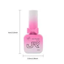 JR 126 Colors Gel Nail Polish 15ml 9pcs Set Bow & Ribbon Filled Bottle Set No Soak Off UV LED Suitable For Girls Gift - Multicolor - View 8