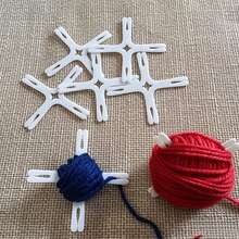 A Cross-Style Yarn Winder, Easily Converts Yarn Skeins Into Center-Pull Balls, Essential Tool For Crafts, Knitting And Crochet - Multicolor - View 1