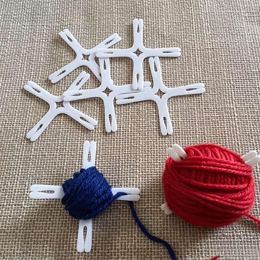 A Cross-Style Yarn Winder, Easily Converts Yarn Skeins Into Center-Pull Balls, Essential Tool For Crafts, Knitting And Crochet - Multicolor - View 1