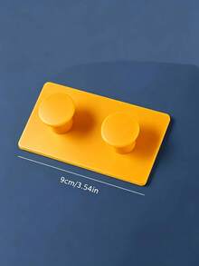 Home Wall Hooks, Building Block Style, Colorful Design, Strong Adhesive Backing, No-Drill Installation, Mark-Free And Aesthetic, High Load-Bearing And Stable Performance, Can Hang Coats, Scarves, Bags, Suitable For All Indoor Walls - View 2