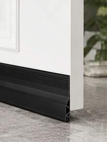 1Pc Self Adhesive Door Bottom Sealing Strip Weather Stripping Windproof Dustproof Insect Proof Sound Insulation Gap Blocker Easy To Install Seal Strip For Doors Windows Home Use - Multicolor - View 7