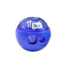 1pc Cute Spherical Planet Pencil Sharpener, Round Dual Hole Handheld Pencil Cutter, Mini Portable Pencil Sharpener, Kids Student Stationery Prize Gift For School Daily Writing Use - Multiple Colors and Random Styles - View 8