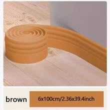 1pc Soft Skirting Board Self-Adhesive Wall Sticker Wall Corner Floor Line Renovation Ugly Decoration Strip, Home Decor, Spring Decorations, Home Refresh, Ramadan Decor Sticker Gift - Multicolor - View 16