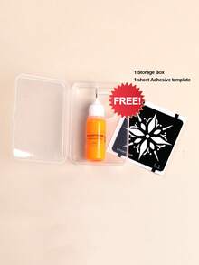 Fluorescent Orange Body Painting Tattoo Ink, Easy To Wash, Suitable For Beginners, Cosplay, Holiday Party, New Year Body Graffiti Painting Pen, Glitter Ink - Orange - View 7