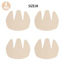 2/4pcs Nude Cross Bandage Elastic Fabric Invisible Seamless Breast Lift Tape, Push-Up Anti-Sagging Lifting Breast Tape, Reusable Non-Slip For Backless Dresses, Wedding Parties And Summer Outfits - Multicolor - View 7