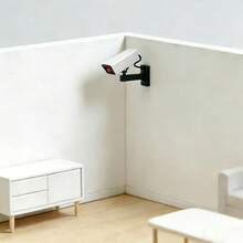 1:12 Miniature CCTV Camera Closed Circuit Miniature Ornament Mini Surveillance Model OB11 Scene Decoration BJD Toy Photography Prop, Random Style Sent - Multicolor - View 6
