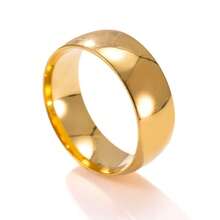 4pcs Men's Fashion Stainless Steel Ring Set, Hypoallergenic Stainless Steel Jewelry Suitable For Men And Couples Daily Wear Valentine's Day Gift - Gold - View 6