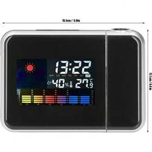Weather Monitoring Clocks - Black Without Wiring - View 3
