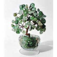 2026 New 2D Flat Printed Small Acrylic Green Crystal Tree Decor, Christmas Table Decoration Gift, Home Decor, Kitchen Decor, Room Decor, Party Decor, Decorative Craft, Desk Decor, Dining Table Decor - 1PC - View 5