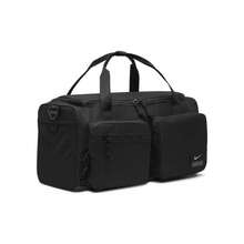 Nike Utility Power Padded Strap Sports Training Adjustable Shoulder Strap Polyester Camping Bag Gym Bag Travel Bag Unisex - Black - View 3