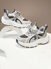 Spring American Style New Sports Shoes Fashion Casual Soft Sole Kids Shoes For Girls And Boys - Black - View 1