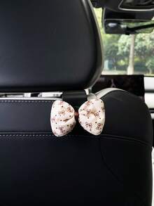 創意蝴蝶結汽車掛鉤，汽車座椅背收納掛鉤，汽車內飾收納掛鉤 - A - 查看 9