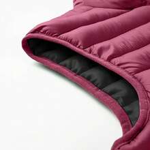 Men Plus Size Down Coats - Apricot - View 7
