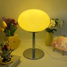 1pc Dimmable Glass Table Lamp - USB Powered, Adjustable Brightness - Stylish Ambient Light, Suitable For Living Room, Bedroom And Home Office - Perfect Bedside Decor, Enhances Room Atmosphere - 3 Colors - View 3