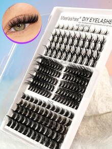Large Capacity Mixed Combination Single Cluster False Eyelashes, Multiple Styles For Versatile Makeup Looks And Free Switching - View 1
