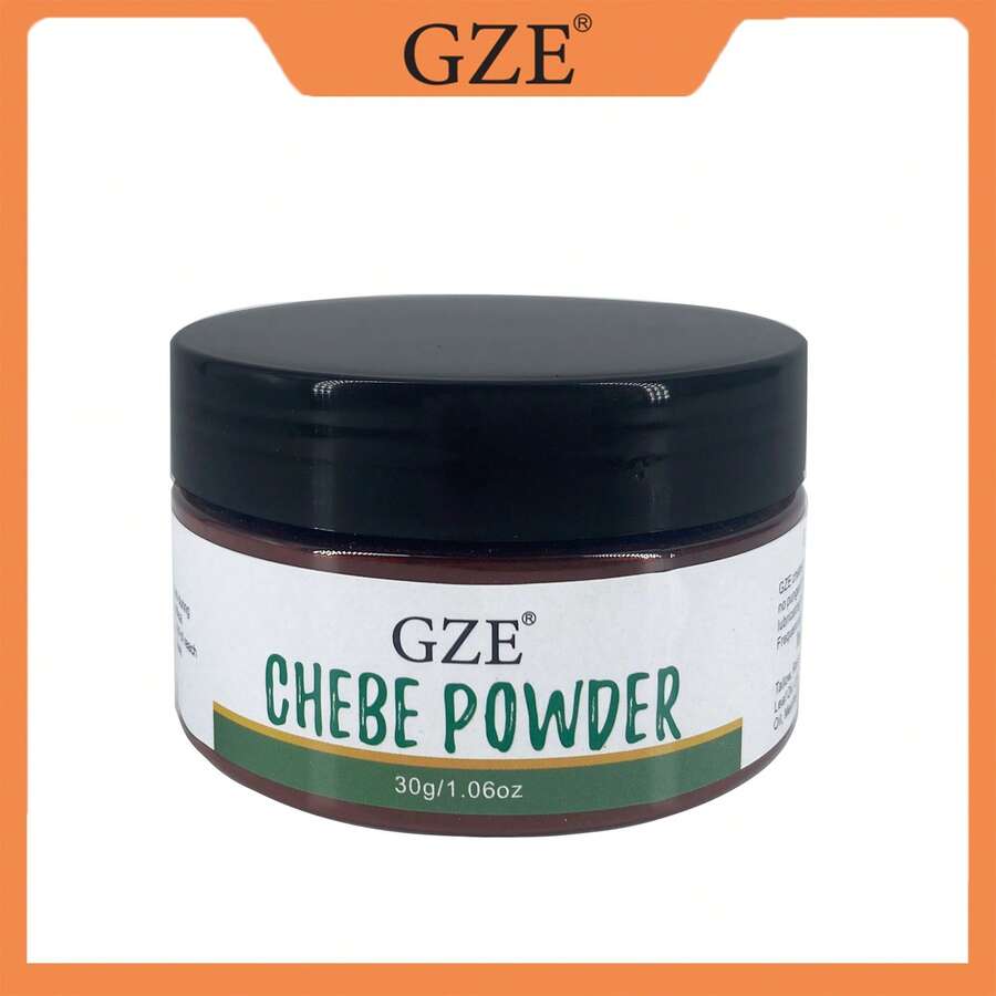 GZE 非洲大蕉粉,強化髮質,讓稀疏頭髮顯得更豐盈,幫助防止斷裂,專為乾燥與捲髮設計 - 綠色 - 查看 1