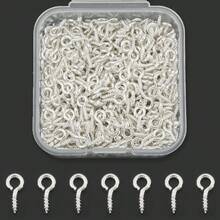 150/300 Multi-Size Screw Eye Pins, Mini Screw Eye Nails, Suitable For Handmade Crafts, Cork Bottles And DIY Jewelry Making - Sheep Eye Nail - View 12