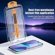[24h Shipping From DE/FR/ES] Screen Protector: 3 Pieces Of High-Definition Tempered Glass Film, One-Click Installation, Dustproof, Full Coverage, Suitable For Samsung Galaxy A27 A26 A25 A17 A16 A15, 9H Hardness Screen With Anti-Dust Print, Smooth And Oil-Resistant Protective Film - 5PCS - View 5