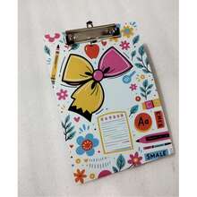 2Dflat 1pc Cute A4 Acrylic Writing Board With Metal Clip, Suitable For Photography, Bulletin Board, Office, Etc. - Lightweight And Durable Clipboard For To-Do Lists, Photos, Schedules, Certificates - Multicolor - View 10