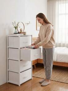 Closet;Portable Closet,Closet Organizer,Fall Decor Home Multi-Functional,Small To Medium,Cube With Drawer Storage Cabinet,Dust-Proof Wardrobe,Storage Rack,Shoe Rack,Shoe Cabinet,Freestanding Display,Free Assembly,Floor Assembly Storage Rack,Book Storage Cabinet,Bedroom Living Room Home,Suitable For Indoor Storage,Bedroom,Kitchen,Living Room,Study,Office Storage,Holiday Storage,Holiday Gift Christmas Gift - Multicolor - View 14