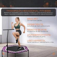 Fitness Trampolines - Pink - View 2