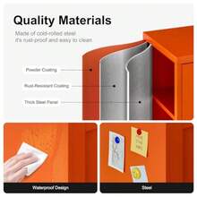 Drawer Shelves - Orange - View 6
