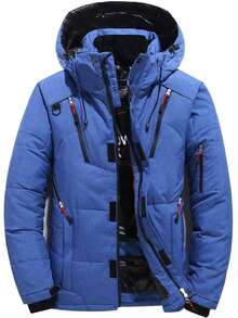 Men Down Coats - Green - View 4