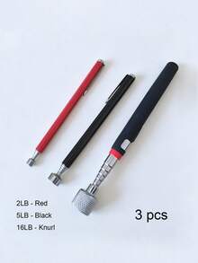 1pc Extendable Magnetic Pick Up Tool, 2/5/8/10 Lbs Precision Telescopic Pickup Pen, Orange, Adjustable Extension, Strong Magnetic Wand, Men's Tool - Multicolor - View 31