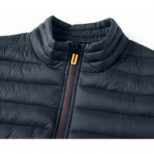 Men Plus Size Down Coats - Apricot - View 6
