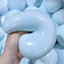 ¡Alivio de Ansiedad Adictivo! ¡Regalo Viral Súper Suave! Bola de Queso Fluido Jumbo, Squishy de Rebote Lento, Aroma Lácteo, Fidget de Escritorio No Pegajoso Imprescindible para Oficina & Escuela, Sorpresa Perfecta para Cumpleaños, Navidad y Fiesta, Juguete Sensorial 2026 - Multicolor - Ver 2