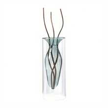1pc Classic Geometric Glass Vase - Multi-Functional Transparent Vase, Suitable For Home Fragrance, Aromatherapy, Hydroponics, Floral Arrangement, Living Room And Office Decor - Ideal For Christmas, Halloween, Easter, Thanksgiving - Vase - View 9