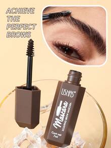 USHAS Shaping Eyebrow & Eyelash Gel, Waterproof Colored Brow Gel, Long-Lasting Natural Wild Brow Look - #03 Dark Coffee - View 3