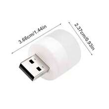 10pcs Random Color USB Night Light, Compact LED Bulb, Portable Mini Lighting, Ambient Lighting, Decorative Light, Mini USB Light Suitable For Car, Bedroom, Bathroom, Hallway - A - View 7