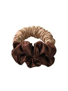 1 buah Pita Pengeriting Tanpa Panas dari Satin dengan Karet Pengikat Rambut, Ikat Rambut Ekor Kuda Chiffon Modis, Aksesori Penataan Rambut untuk Wanita dan Anak Perempuan - MultiWarna - View 8